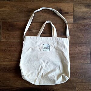 La Mer Canvas Tote Reusable Shopping Bag 14" x 16"